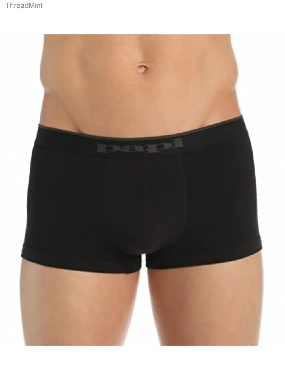 Men's Brazilian Trunks 3 Pack Cotton Spandex Boxer Briefs